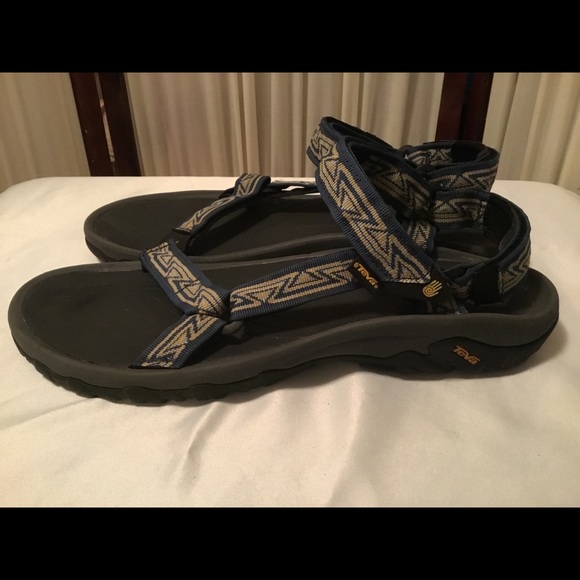Men’s Blue Teva Sandals Size 14 main image 4